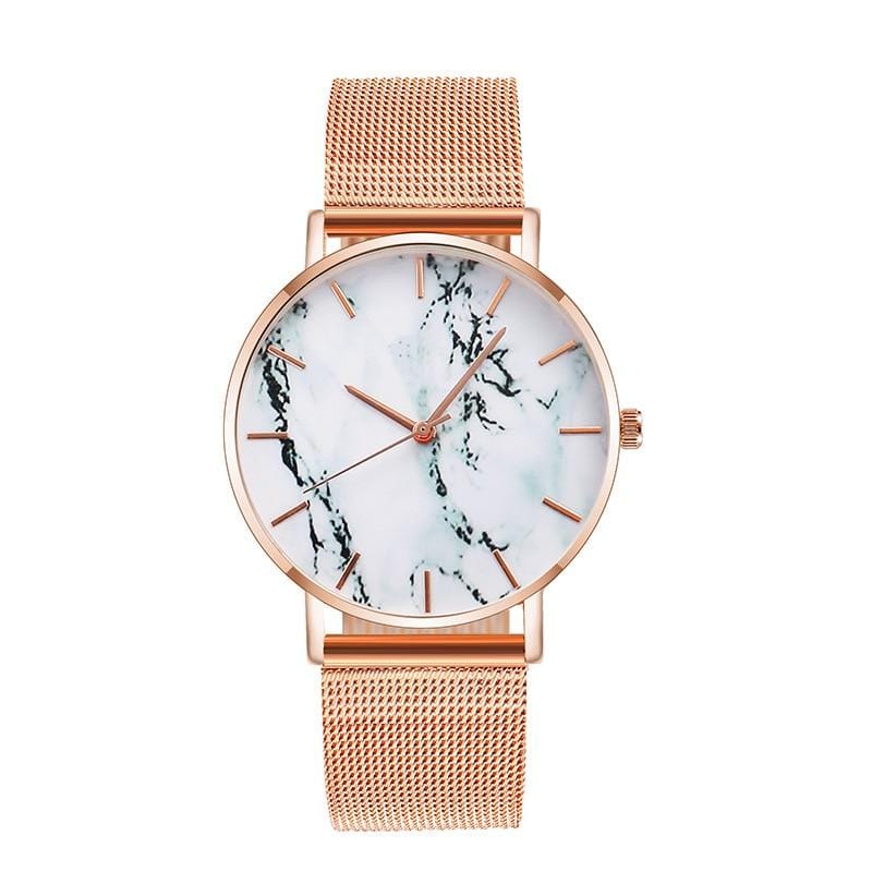 Rose Gold Quartz Watch