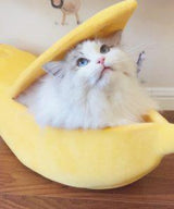 Meowy Banana Cat Bed