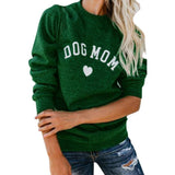 Dog Mom Long Sleeve Crewneck