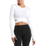 Inspired Crossover Gym Crop Top - Long