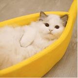 Meowy Banana Cat Bed