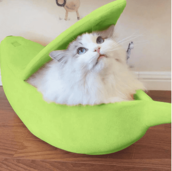 Meowy Banana Cat Bed