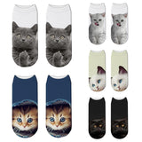 Not Boring Cute 3D Print Animal Socks