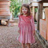 Velvet Charm Mother Daughter Dress - Daughter