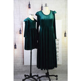 Velvet Charm Mother Daughter Dress - Mom