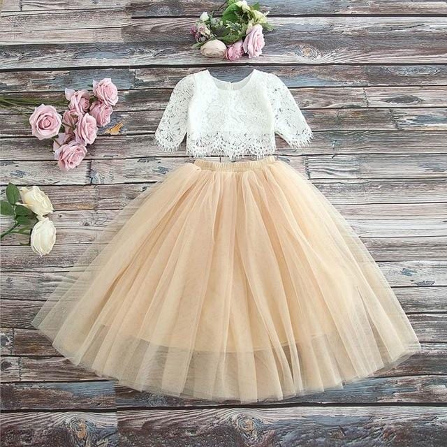 Enchanted Lace Skirt Set