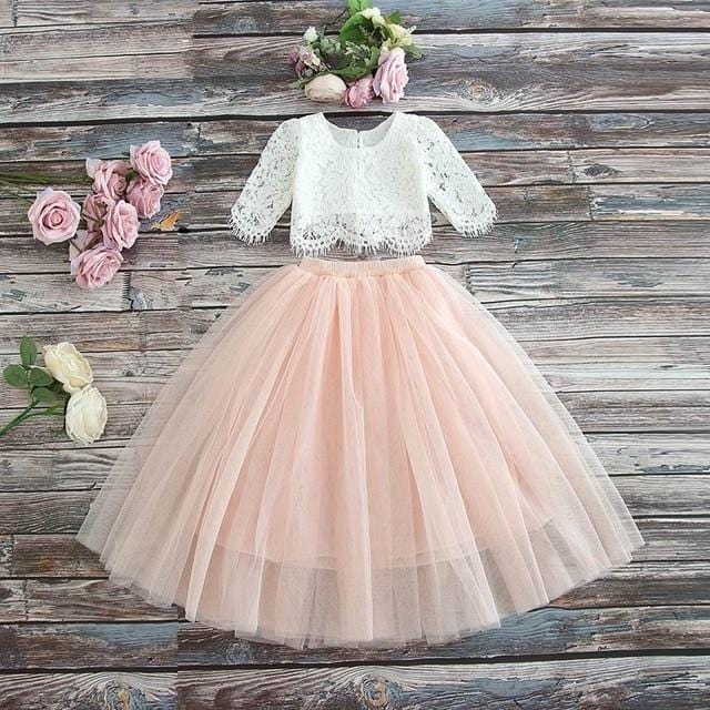 Enchanted Lace Skirt Set