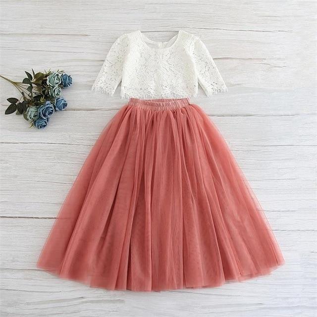 Enchanted Lace Skirt Set