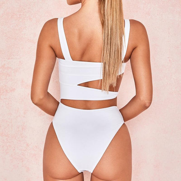 One Piece Cut Out Bathing Suit