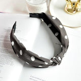 Polka Knotted Headbands