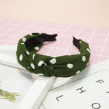 Polka Knotted Headbands