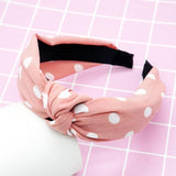 Polka Knotted Headbands