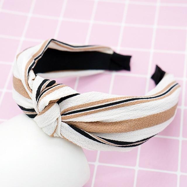 Stripey Knotted Headbands