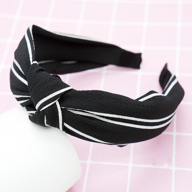 Stripey Knotted Headbands