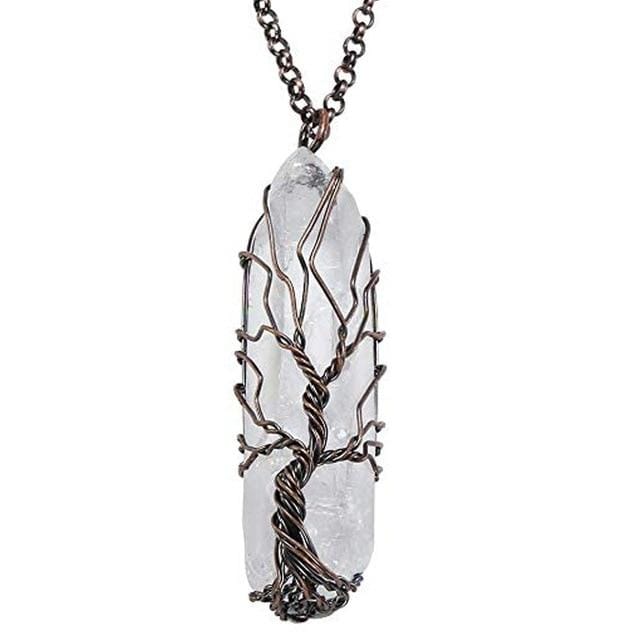 Chakra Quartz Necklace