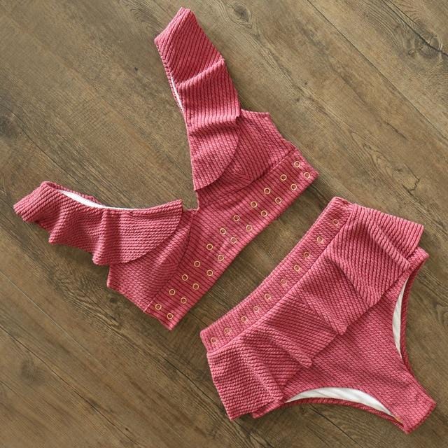 Keep It Classy Ruffle Bikini