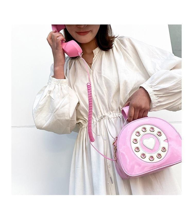 Vintage Rotary Phone Handbag