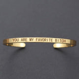 Engraved BFF Bracelet