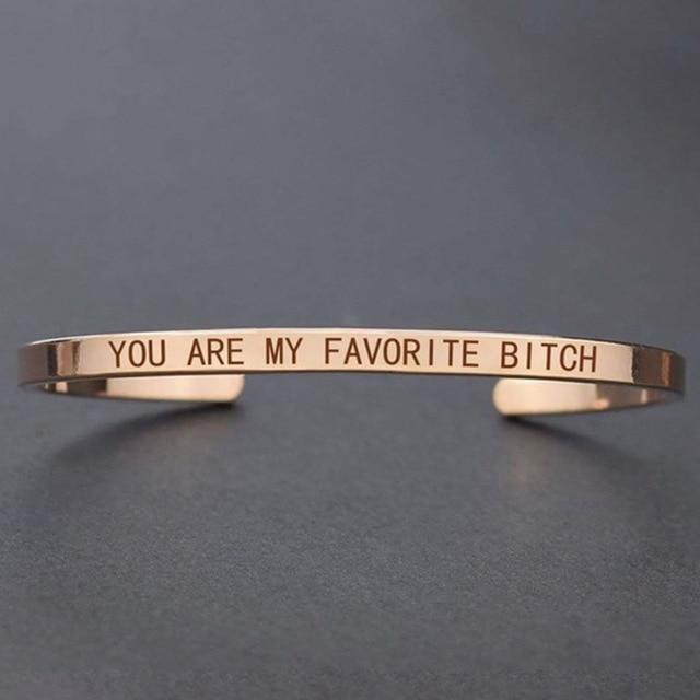 Engraved BFF Bracelet