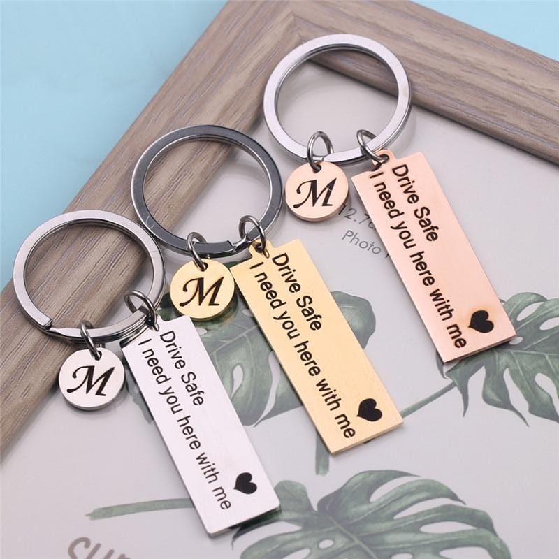 Custom Engraved Drive Safe  Keychain