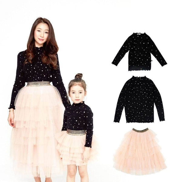 Cupcake Mother Daughter Skirt Set - Mother