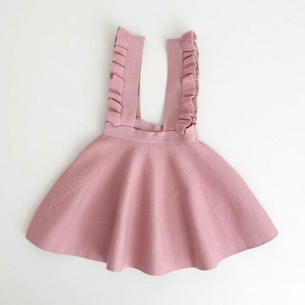 Dusty Rose Ruffle Dress