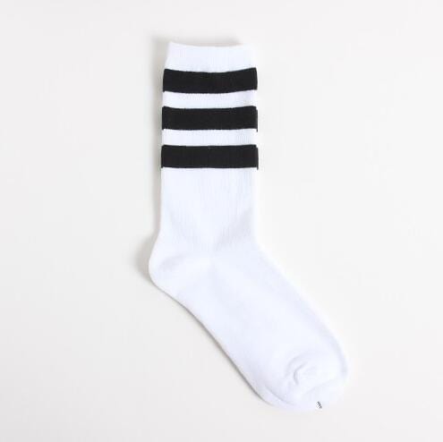 Retro Stripe Ankle Length Socks