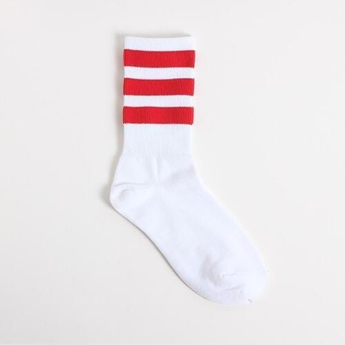 Retro Stripe Ankle Length Socks