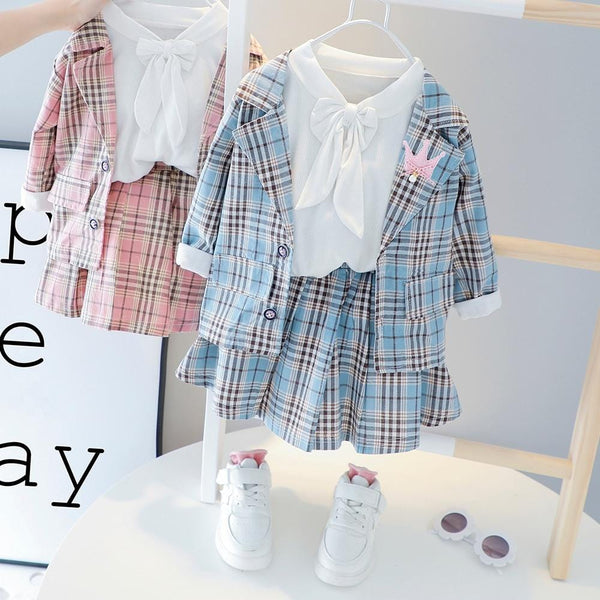 Preppy Plaid 3 Piece Set