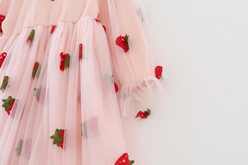 Pink Strawberry Dress