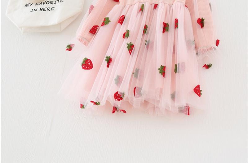 Pink Strawberry Dress