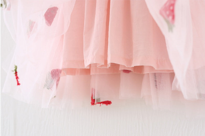 Pink Strawberry Dress