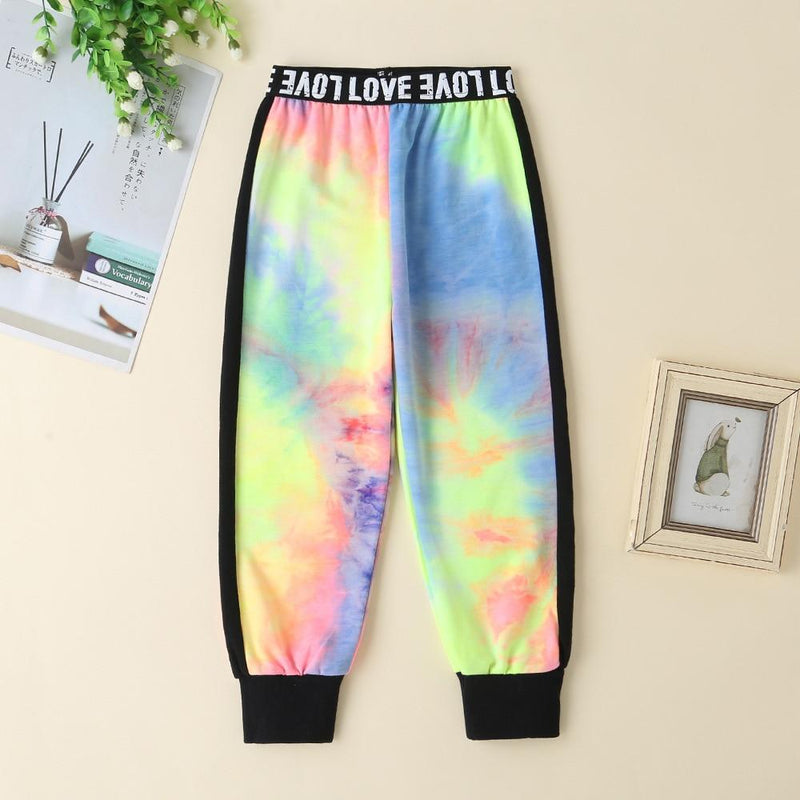 Unicorn Tie Dye Tracksuit Set