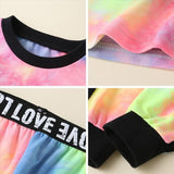 Unicorn Tie Dye Tracksuit Set