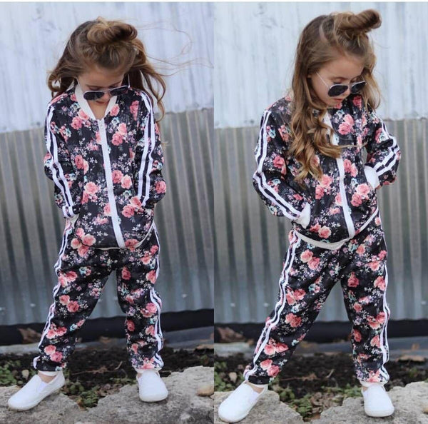 Flower Power Tracksuit Set