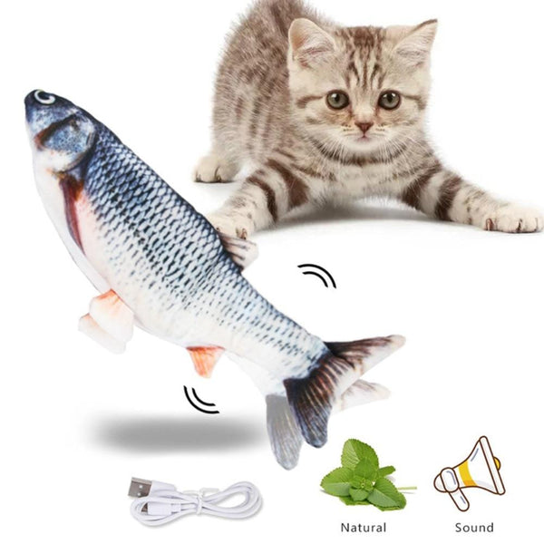 Boogie Woogie Dancing Fish Toy for Cats